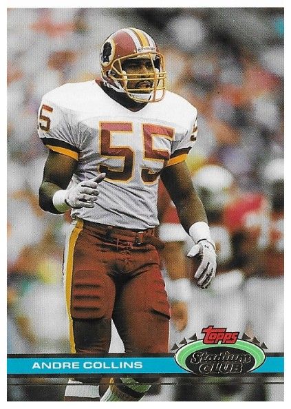 Collins, Andre / 1991 Washington Redskins / Stadium Club #4