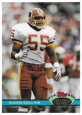 Collins, Andre / 1991 Washington Redskins / Stadium Club #4