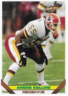 Collins, Andre / 1993 Washington Redskins / Topps #288