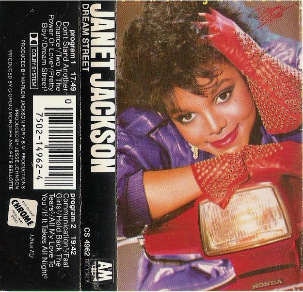 Jackson, Janet / Dream Street / A+M CS-4962 | Cassette (1984)