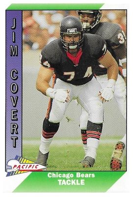 Covert, Jim / 1991 Chicago Bears / Pacific #45