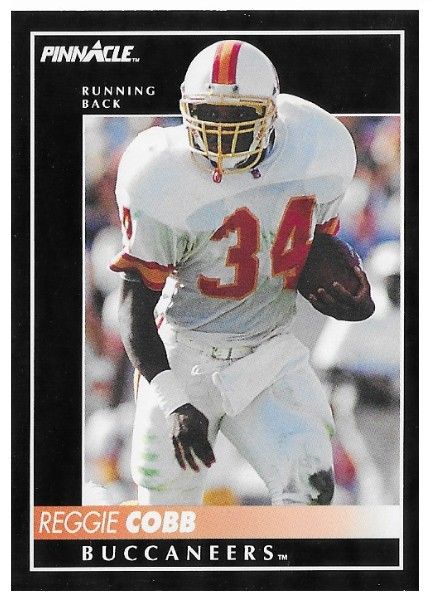 Cobb, Reggie / 1992 Tampa Bay Buccaneers / Pinnacle #104