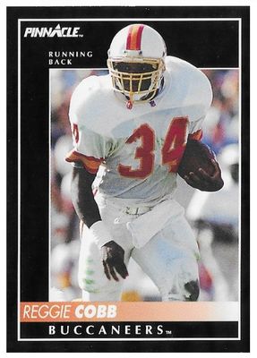 Cobb, Reggie / 1992 Tampa Bay Buccaneers / Pinnacle #104