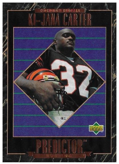 Carter, Ki-Jana / 1995 Cincinnati Bengals / Upper Deck #RP19