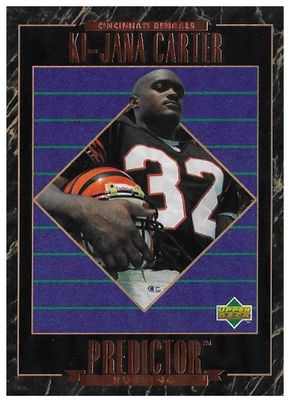 Carter, Ki-Jana / 1995 Cincinnati Bengals / Upper Deck #RP19