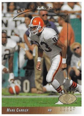 Carrier, Mark / 1993 Cleveland Browns / SP #57