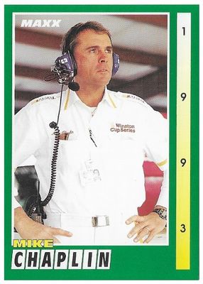 Chaplin, Mike / 1993 NASCAR Official / Maxx #236