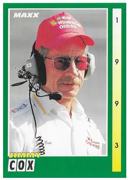 Cox, Jimmy / 1993 NASCAR Official / Maxx #228