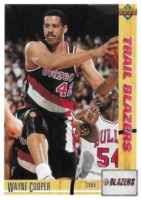 Cooper, Wayne / 1991-92 Portland Trail Blazers / Upper Deck #378