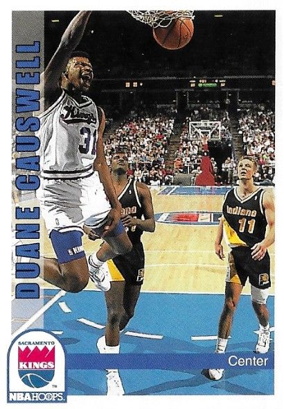 Causwell, Duane / 1992-93 Sacramento Kings / Hoops #197