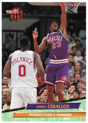 Ceballos, Cedric / 1992-93 Phoenix Suns / Ultra #142