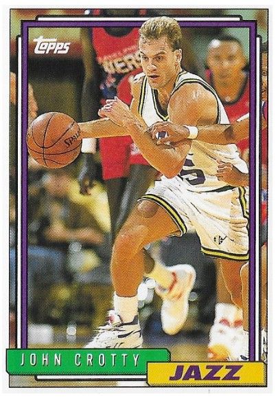 Crotty, John / 1992-93 Utah Jazz / Topps #335
