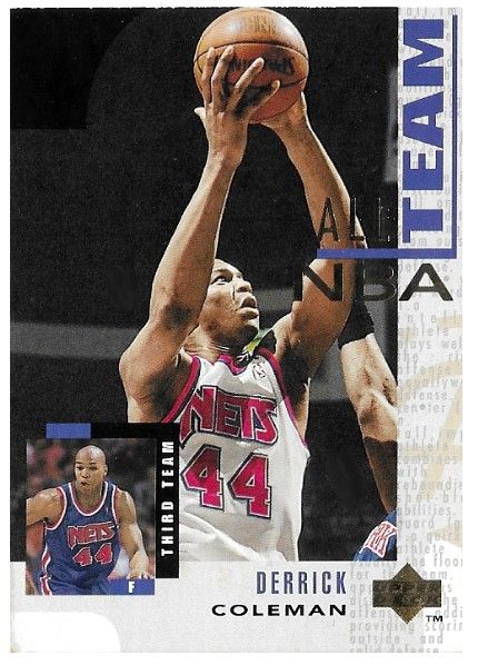 Coleman, Derrick / 1994-95 New Jersey Nets / Upper Deck #21