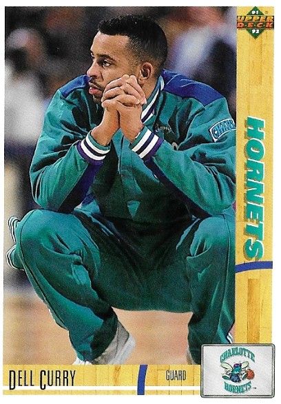 Curry, Dell / 1991-92 Charlotte Hornets / Upper Deck #327