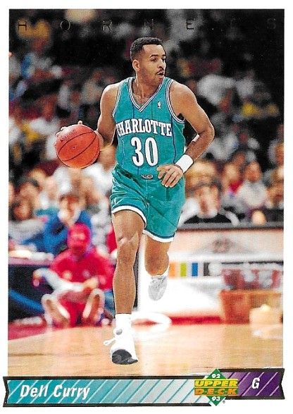 Curry, Dell / 1992-93 Charlotte Hornets / Upper Deck #289