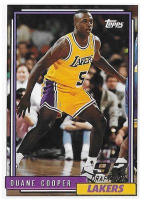 Cooper, Duane / 1992-93 Los Angeles Lakers / Topps #329
