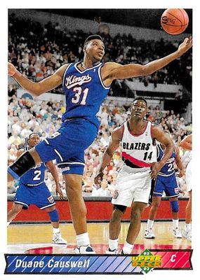 Causwell, Duane / 1992-93 Sacramento Kings / Upper Deck #207