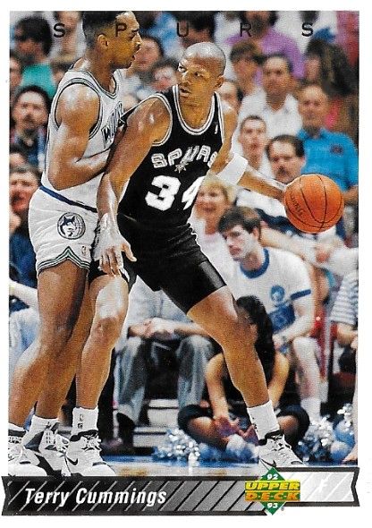 Cummings, Terry / 1992-93 San Antonio Spurs / Upper Deck #168
