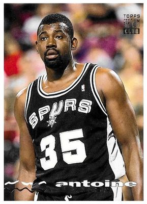 Carr, Antoine / 1993-94 San Antonio Spurs / Stadium Club #118
