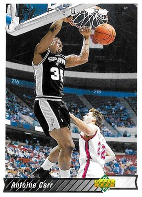 Carr, Antoine / 1992-93 San Antonio Spurs / Upper Deck #106