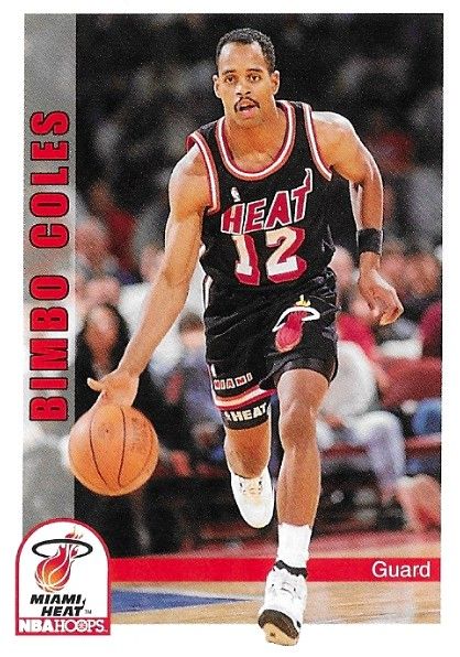 Coles, Bimbo / 1992-93 Miami Heat / Hoops #117