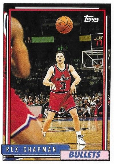 Chapman, Rex / 1992-93 Washington Bullets / Topps #262