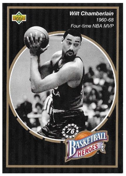 Chamberlain, Wilt / 1992-93 Philadelphia 76ers / Upper Deck #14