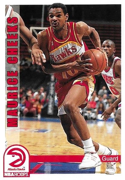 Cheeks, Maurice / 1992-93 Atlanta Hawks / Hoops #2