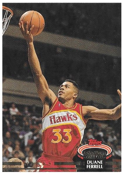 Ferrell, Duane / 1992-93 Atlanta Hawks / Stadium Club #249