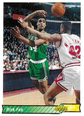 Fox, Rick / 1992-93 Boston Celtics / Upper Deck #232