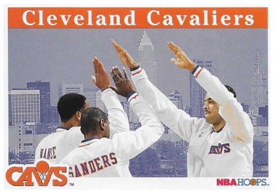 Cleveland Cavaliers / 1992-93 Team Card / Hoops #270