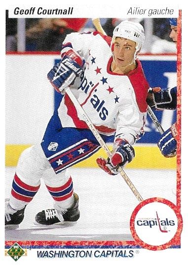 Courtnall, Geoff / 1990-91 Washington Capitals / Upper Deck #238