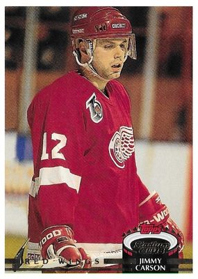 Carson, Jimmy / 1992-93 Detroit Red Wings / Stadium Club #277