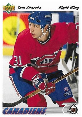 Chorske, Tom / 1991-92 Montreal Canadiens / Upper Deck #427