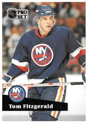 Fitzgerald, Tom / 1991-92 New York Islanders / Pro Set #431