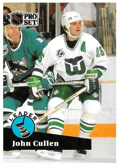 Cullen, John / 1991-92 Hartford Whalers / Pro Set #CC9