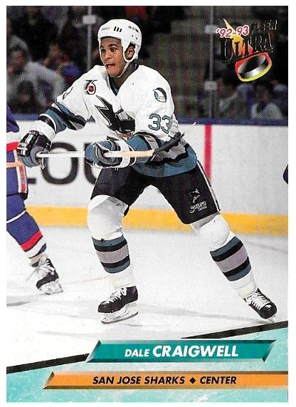 Craigwell, Dale / 1992-93 San Jose Sharks / Ultra #192