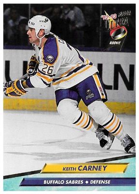 Carney, Keith / 1992-93 Buffalo Sabres / Ultra #13