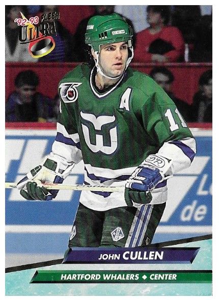 Cullen, John / 1992-93 Hartford Whalers / Ultra #72
