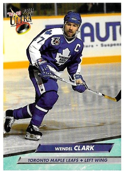 Clark, Wendel / 1992-93 Toronto Maple Leafs / Ultra #208