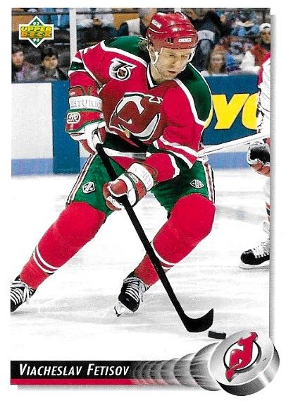 Fetisov, Viacheslav / 1992-93 New Jersey Devils / Upper Deck #278