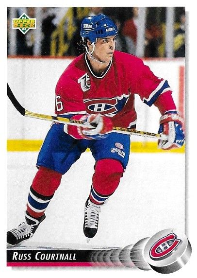 Courtnall, Russ / 1992-93 Montreal Canadiens / Upper Deck #94