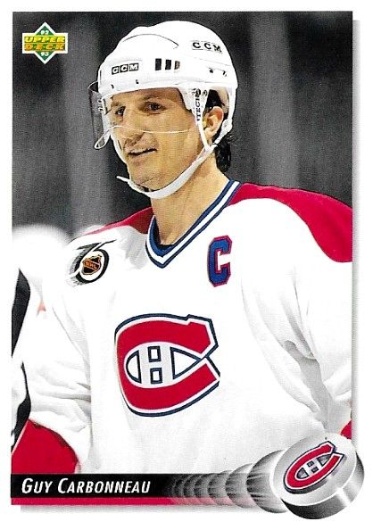 Carbonneau, Guy / 1992-93 Montreal Canadiens / Upper Deck #260