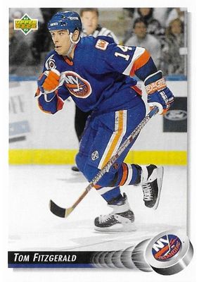 Fitzgerald, Tom / 1992-93 New York Islanders / Upper Deck #52