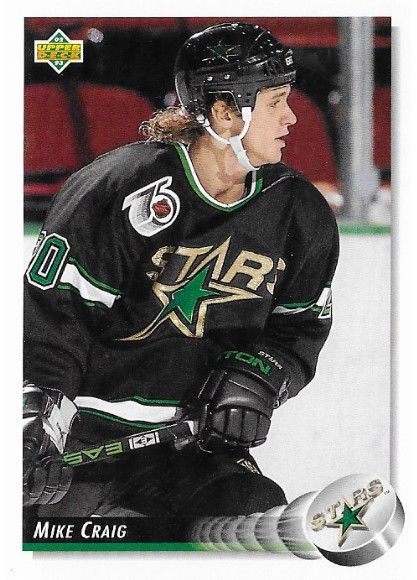 Craig, Mike / 1992-93 Minnesota North Stars / Upper Deck #65