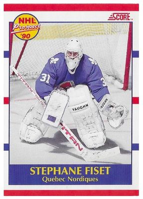 Fiset, Stephane / 1990-91 Quebec Nordiques / Score #415