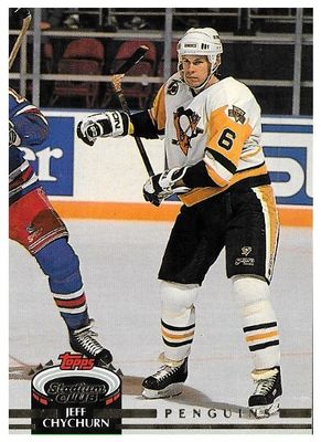 Chychrun, Jeff / 1990-91 Pittsburgh Penguins / Stadium Club #298