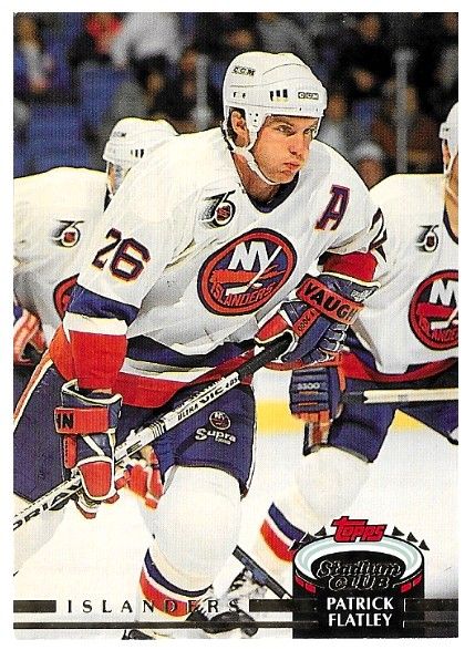 Flatley, Patrick / 1992-93 New York Islanders / Stadium Club #477