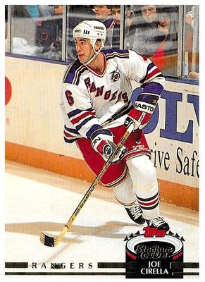 Cirella, Joe / 1992-93 New York Rangers / Stadium Club #479