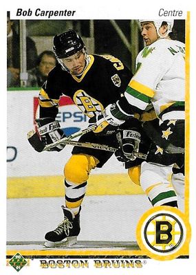 Carpenter, Bob / 1990-91 Boston Bruins / Upper Deck #158